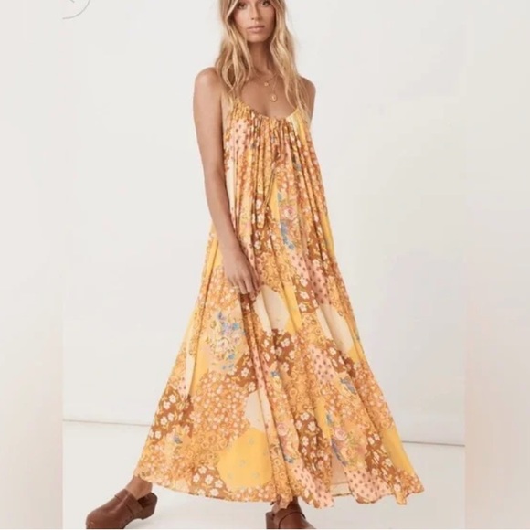 Spell Freda Strappy Maxi Dress NWT XS - Picture 5 of 9